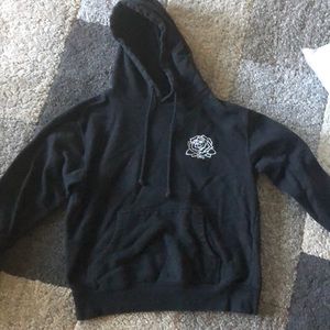 Women’s black obey hoodie
